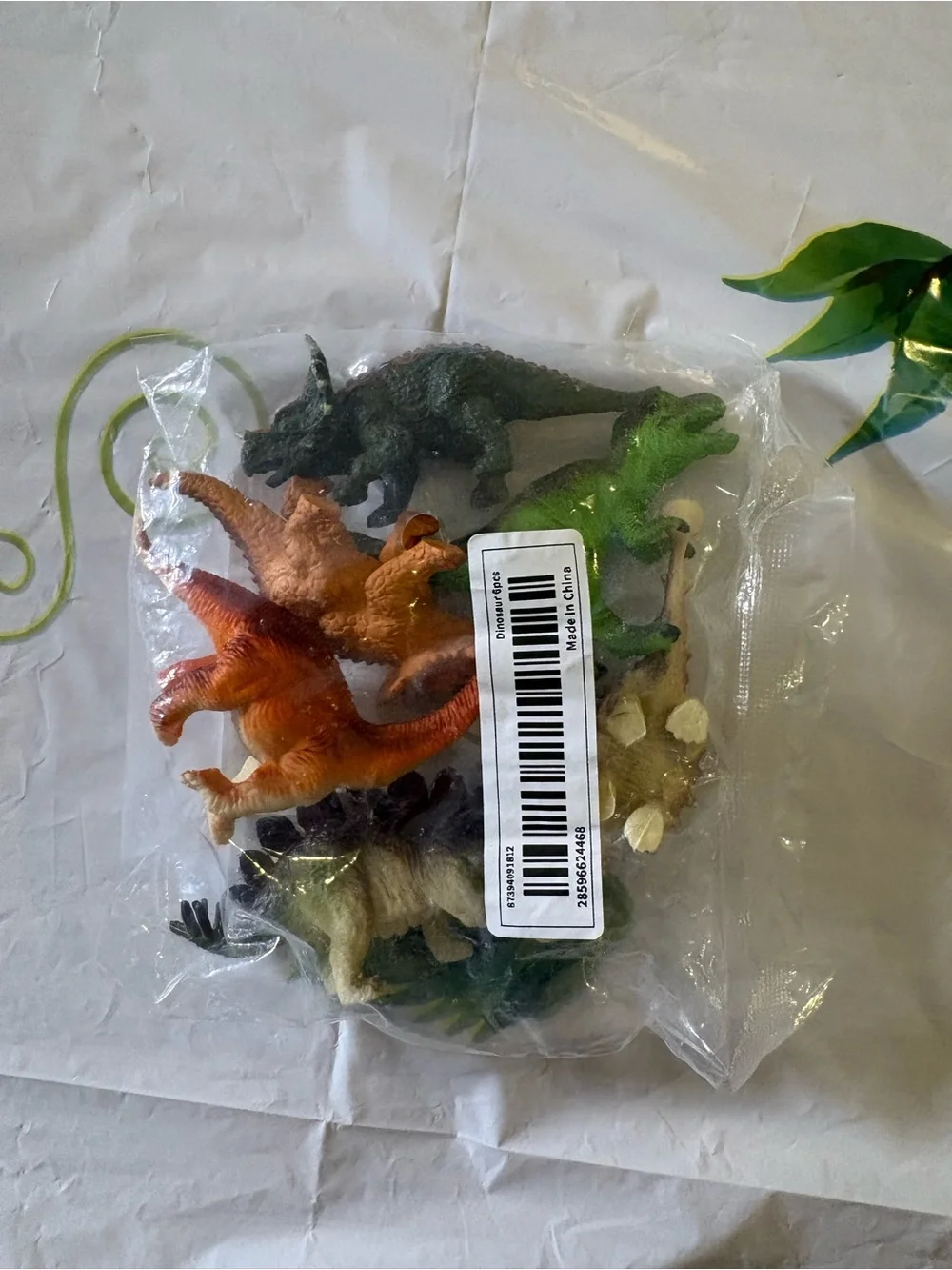 Assorted Plastic Reptile & Dinosaur Toy Set - Multicolor